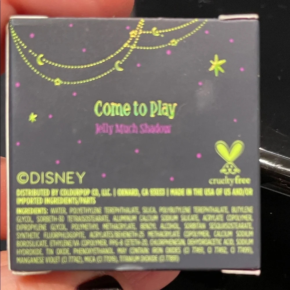ColourPop Hocus Pocus 2 Jelly Much Shadow - Come to Play Glittery Purple